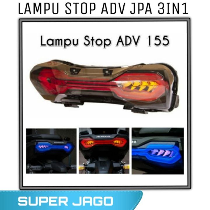 Stoplamp ADV 150 JPA 3IN1 / Lampu Stop ADV 150 3IN1 JPA / Lampu ...