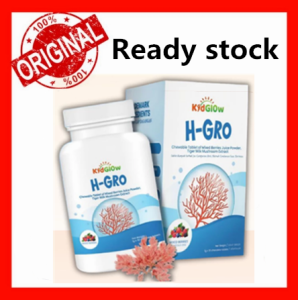 🔥Buy 1 free 1🔥KidGlow H-GRO Nutritional Height Booster Calcium 营养增高钙
