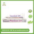 REMSCAR GEL TUBE 15gr gel penghilang bekas luka scar Keloid. 