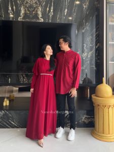[VM] - 621 Couple # baju muslim couple cewe dan cowo// fashion muslim couple murah