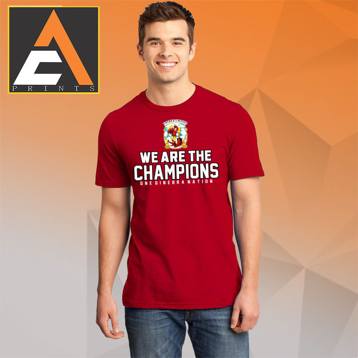 Black and hotsell red champion shirt