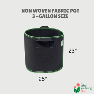 Non-Woven Fabric Container Gardening Pot (3-gallon and 5-gallon)