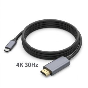 30/60HZ Type C To HDMI Cable Phone Screen Mirroring Wire
