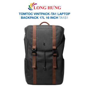 Ba lô Tomtoc VintPack-TA1 Laptop Backpack 17L 16 inch TA1S1 - Hàng chính hãng - Thiết kế năng động chất liệu bền bỉ chịu nhiệt tốt