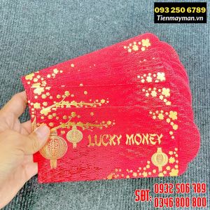 [FREESHIP] Hàng Ngoại Nhập - Bao Lì Xì Cao Cấp Lucky Money ép kim nhũ vàng lì xì Tết