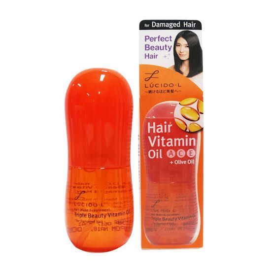 Lucido - L vitamin rambut oil for damage hair 50ml