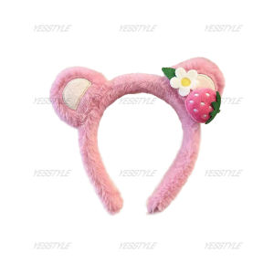 Yesstyle Bando Bulu Karakter Bear Lotso Bandana Strawberry Lucu Aksesoris Rambut