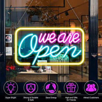 Get We Are Open Neon Sign at the Best Prices Online | Lazada