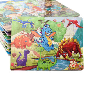 Tranh Xếp Hình Bằng Gỗ 60 Mảnh (Tranh Lắp Ghép) Giúp Bé Phát Triển Tư Duy