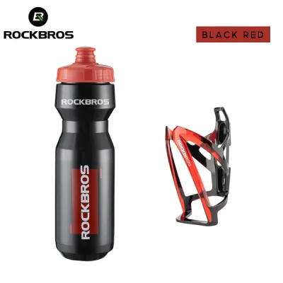 【Giao hàng địa phương】ROCKBROS Bình nước đi xe đạp Bình nước thể thao ngoài trời không chứa BPA có thể bóp được 750ml Siêu nhẹ cầm tay Chai xe đạp leo núi chống rò rỉ có nắp đậy bụi