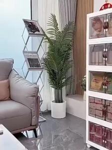 Easyhome.sg Easy Install JG Foldable Storage Cabinet with Wheels – Stackable Plastic Organizer 45–65cm