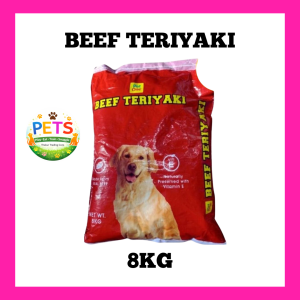 Beef Teriyaki Dog Food Natural Ingredients Vitamin E Preserved
