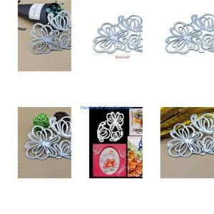 Kirilgu Butterflies Metal Cutting Die Stencil DIY Scrapbooking Album Paper Card Template 9N5Q1