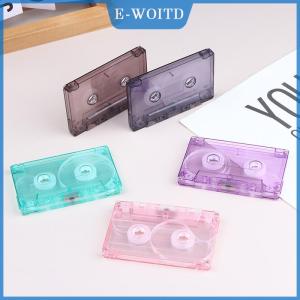 【E-WOITD】 เทปคาสเซ็ทสีใหม่1ชิ้น เทปคาสเซ็ตต์สำหรับบันทึกเสียง