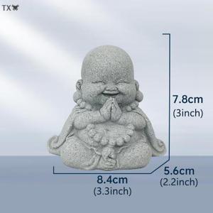 TX🏮💓🧧 Lapis Lazuli đồ trang trí mô hình nhà sư nhỏ đồ trang trí linh vật trang trí máy tính để bàn sáng tạo vi cảnh quan