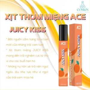 Xịt Thơm Miệng Kissing Spray ACEMAN Nam Nữ 10ml Hương Vị Tự Nhiên The Mát | COSKIN