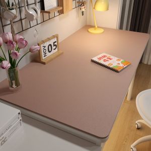 OURTOUR Oil-proof Student Desk Mat Protection Eye Leather Computer Desk Mat Non-slip Coffee Table Mat