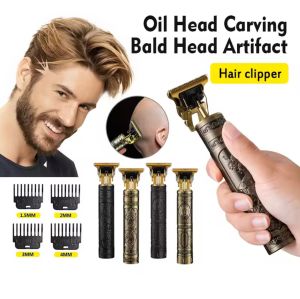 ปัตตาเลี่ยนไร้สาย ปัตตาเลี่ยนตัดผมไฟฟ้า แบบชาร์จ USB เครื่องโกนหนวด ที่กันจอนไร้สาย ปัตตาเลี่ยนตัดผมมือถือ ตกแต่งเส้นผม