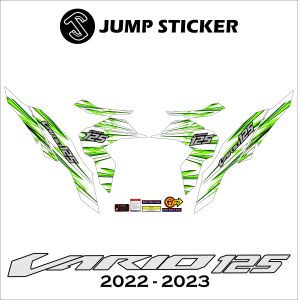 Stiker Striping new vario 125 - cbs 155 2023 grafis variasi 013