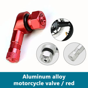 SEAMETAL Aluminum Alloy Motorcycle Valve Rim 90 Degree Angle Motorcycle Wheel Tire Tubeless Valve Stems For Rim Wheel Parts