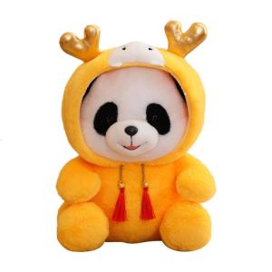 Cute Doll Cute Panda Stuffed Animal Panda Toy Soft Comfortable Chinese Panda Doll Early Education Toddlers Toy