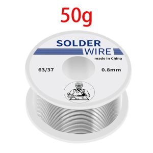 5PCS 50g Welding Solder Wire High Purity Low Fusion Spot Rosin Soldering Wire Roll No-clean Tin BGA Welding Tin solder wire Rosin Core Solder Wire 63/37 Flux Reel Welding line Soldering Wire Roll No-clean Welding Solder Wire 50g 200g Soldering Tin Wire 0.