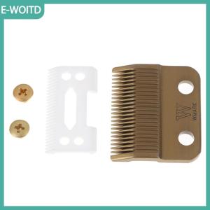 【E-WOITD】 1 bộ tóc Clipper lưỡi vàng với lưỡi gốm cho Cordless Clipper