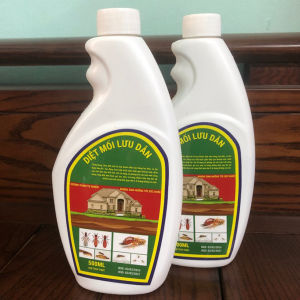 Chai Dạng Xịt Diệt Mối Mọt Tận Gốc LƯU DẪN 500ml Có Tính Lưu Dẫn Xông Hơi Diệt Mối Mọt Gỗ Tủ Bếp Sàn Gỗ Tặng Vòi Xịt