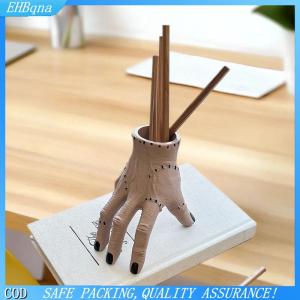[COD] Creative Horror Palm Pen Holder Gothic Claw Pen Holder Series Storage Box Storage Bucket Home DIY Decor Toy For Halloween Garden