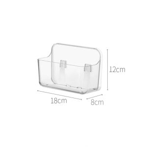 DXL Bathroom Rack Wall Hanging Organizer Punch-free Toilet Washroom Restroom Cosmetic Storage Box