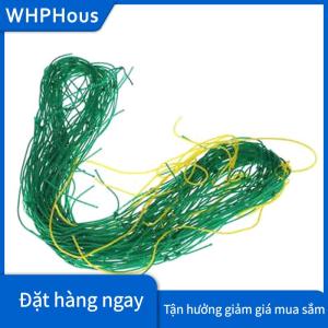 WHPHous Vườn màu xanh lá cây nylon lưới mắt cáo lưới hỗ trợ leo cây đậu lưới phát triển hàng rào