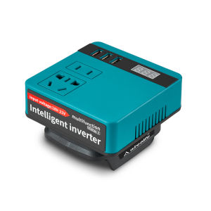 【COD/Original】Portable 120W Lithium Battery Inverter with 3 USB Ports Mini Intelligent Inverter Power Converter