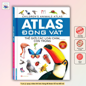 Sách - Atlas Động Vật - Thế Giới Các Loài Chim Côn Trùng