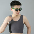 Women Chest Side Buckle Breast Trans Binder Tomboy Bra Breathable Sportswear S-6XL. 
