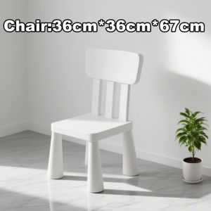 Kids Study Desk & Chair Set Adjustable 2-in-1 - Multifunctional Writing & Drawing Table Anti-Tip Design for 1-8 Yrs