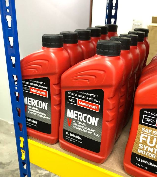 Motorcraft Mercon LV Automatic Transmission Fluid - Pack Of 2 (1.25 Gallon / 5 Quarts Total)