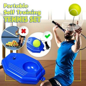 LIVING HOME Alat Tenis Tennis Trainer Latihan Olahraga Tenis Bola Tali Set Bola Pantul Kembali Speeds Bola Tennis / Latihan Bola Tenis  Latihan Sendiri Mandiri Alat Mantul