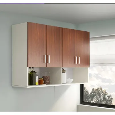 Modern Hanging Wall Cabinet with Shelves Kitchen Extra Space Three/Four Doors Classic Dapur Almari Gantung Bedroom