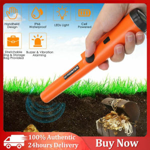 360° All-round Detection High-sensitivity Metal Detector GP-Pointer Gold Detectors Waterproof Dustproof Pinpointers Built-in led Lights Gold Silver Detector Scanner Find Treasure Hunting Metal Gold Mines