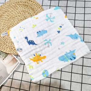 KOGGY (25cm*25cm) Baby Handkerchief 100% Cotton 6 layer Sapu Tangan Baby Cotton Soft Six Layers Gauze Newborn Baby Towel Wash Cloth Baby Handkerchief 6 layer Sapu Tangan 手巾 婴儿 手帕 手Muslin Baby Burp Cloths