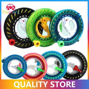 [Eleanor] 1 Piece Twisted Kite String Rope Line Outdoor Round Grip 150 200 400M Kite Reel Winder Hand Grip Wheel String Flying Handle Tool