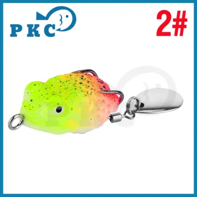 Tiruan Umpan Katak Mini Frog Casting Lure Ikan Gewang Memancing Haruan Topwater Artificial Lure Ray Frog Toman