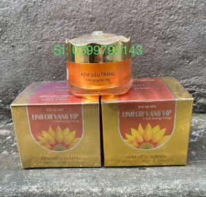 Kem Siêu Trắng Thế Hệ Mới Linh Chi Vàng Vip 25g