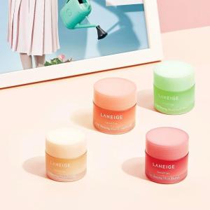 ลาเนจ ลิป สลีปปิ้ง มาส์ก มินิ กลิ่นเบอร์รี่ ลิปมันบำรุงปาก สีชมพู