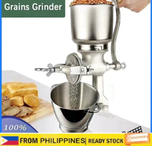 newly upgraded thickened Manual Rice Mill Rice Peanut Coffee Feed Beans Dalak Small Grinder