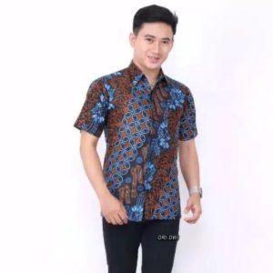 Hem Batik Pria Mawar