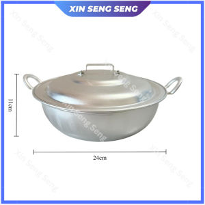 Cap Kucing Indian Kuali Bertutup /Indian Kwali with Cover / Indian Pot / Kuali Bertutup / Cooking Pot