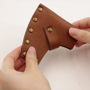 Axe for Head Sheath Cover Hatchet for Protection Cover Durable Leather Axe Holster for Case Axe Protective Cover for-Lum