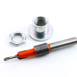 Carller Countersink Drill Bit Shank Adjustable Carpentry Reamer Chamfer Screws Hole Tool Woodworking