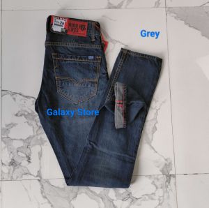 Celana Jeans Panjang Pria Model Standar - Celana Jeans Pria Ukuran Jumbo - Celana Panjang Kekinian Terbaru - Gratis Celana Dalam